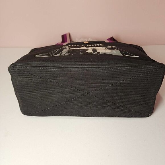 NWT Coach CC407 Disney X Coach Tote With Villains Motif Black Multi - Picture 8 of 9
